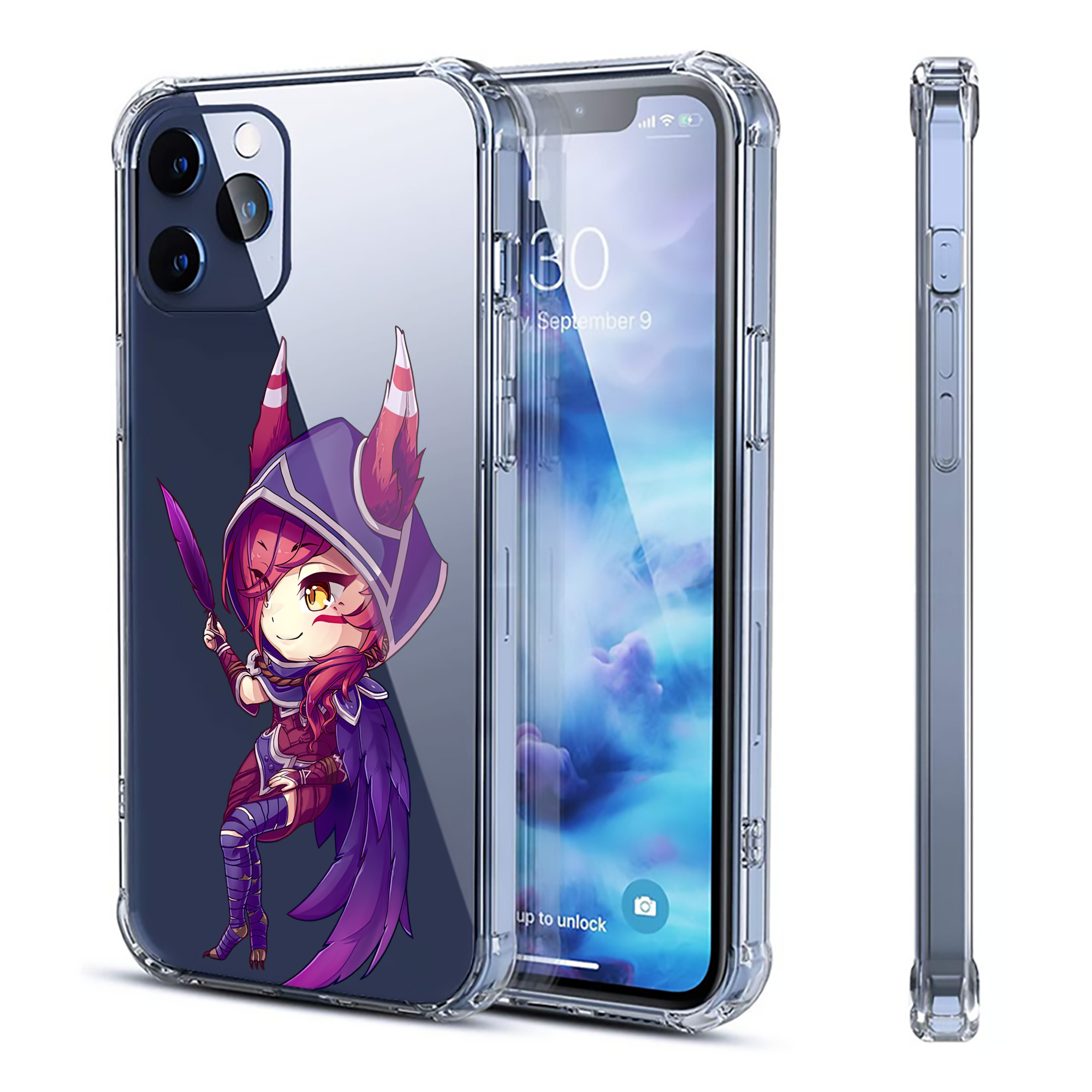 （画像用） リーグ・オブ・レジェンド League of Legends LOL 【iPhone 12シリーズ対応】透明スマホケース（クリアソフトケース）